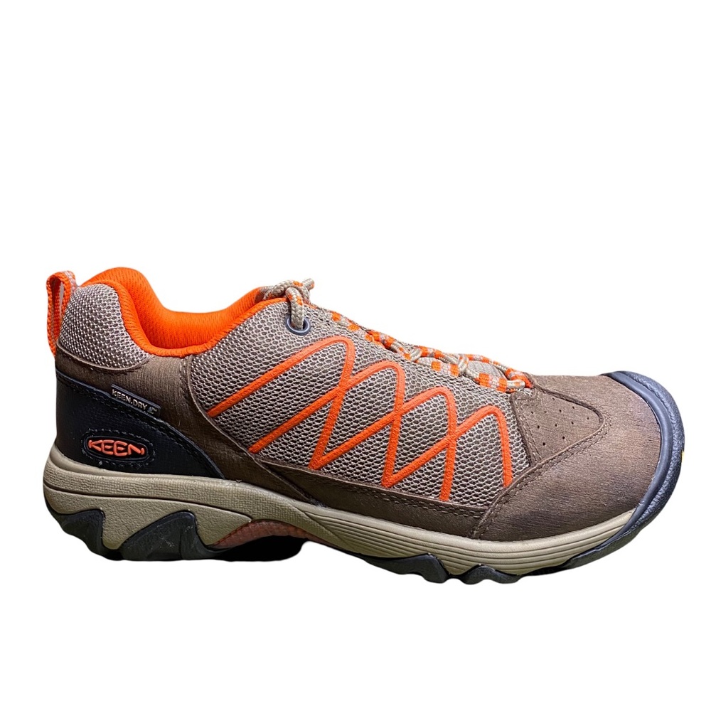 KEEN Verdi II WP Brindle Spicy Orange Low Top Hiking Boot Size 7 New In Box